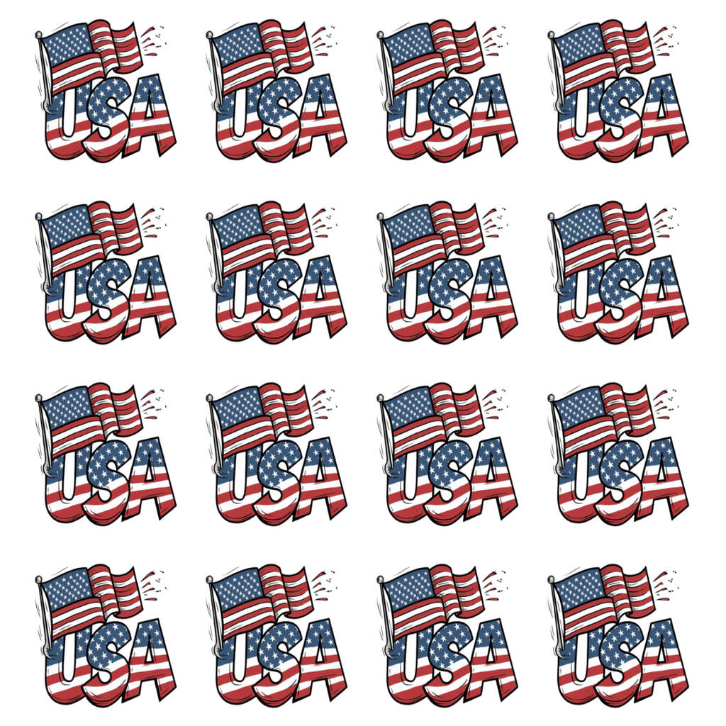 USA w Flag