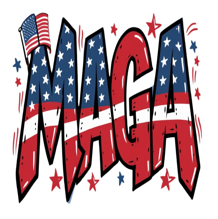 MAGA 2"x2" small